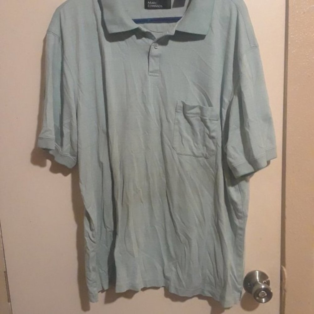 Marc Edwards Polo Shirt, Short Sleeve, Size XL